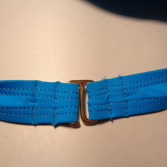 La Blanca Size 8 Blue LB3AA78 New Swim Bikini Top - Picture 7 of 11